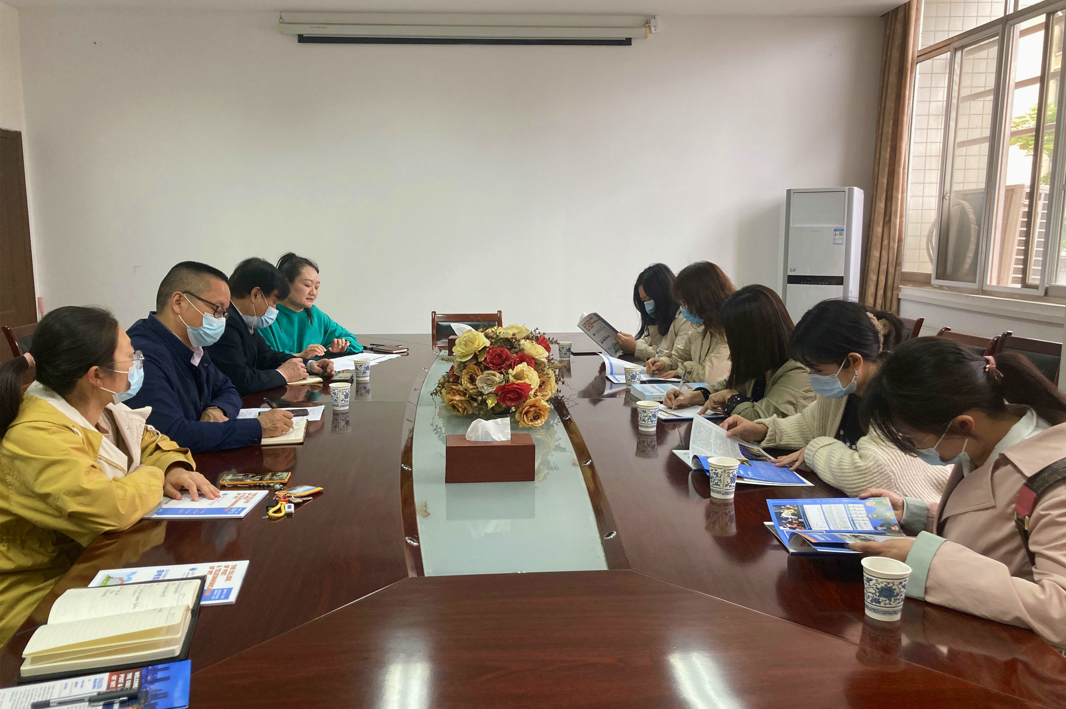 武汉工商公司人工智能公司教师来公司考察交流