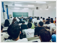 球王会（邮科院）开展毕业生《开学第一课》主题班会活动